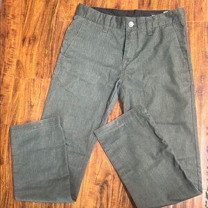Volcom Gray Chinos Classic Style